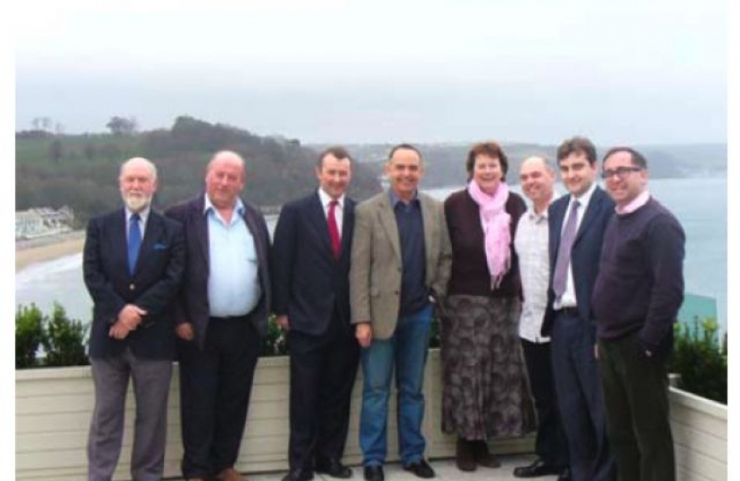 The Conservative Shadow cabinet has spent a day in Pembrokeshire learning more about the County.