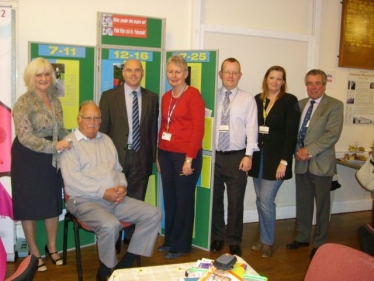 Preseli Pembrokeshire Assembly Member Paul Davies recently visited the "Full of Life and Keep Well Event"